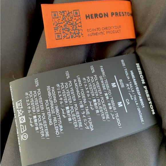 Heron Preston Ex-Ray padded jacket (unisex) - Picture 10 of 13